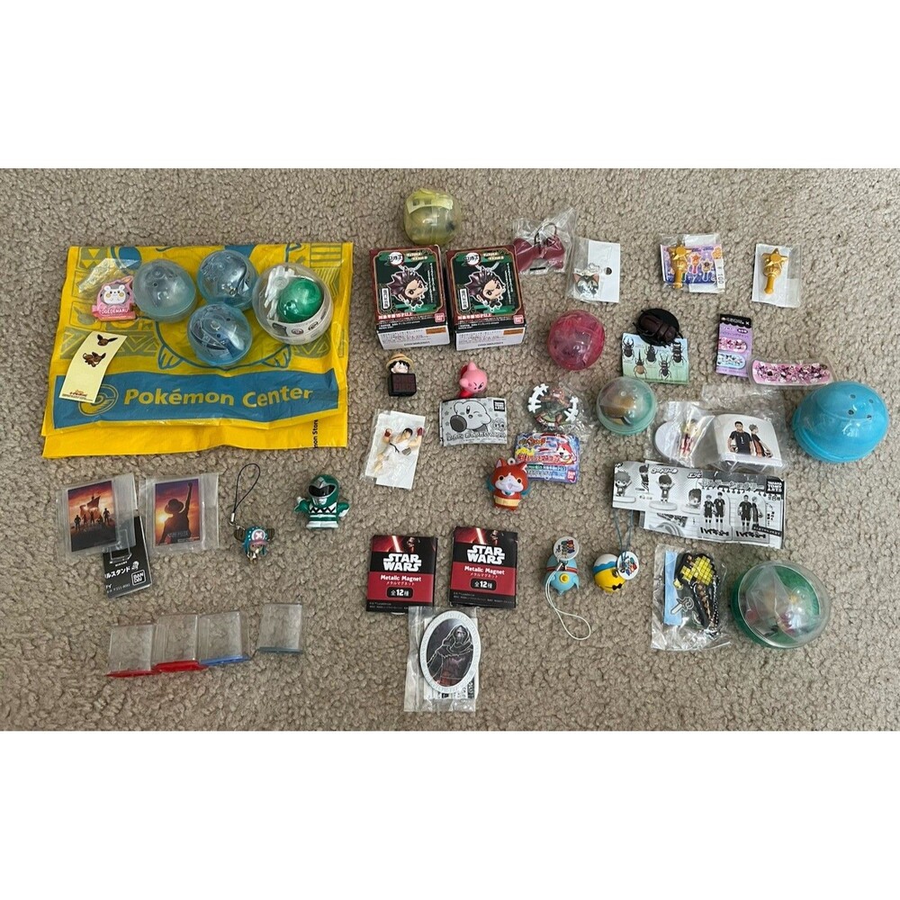 Pokemon Gashapon Anime Huge Lot  Toys  Figures Japan Ball Keychain Gacha